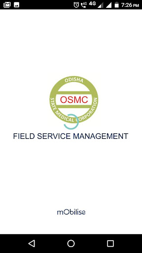 Android application OSMC Field Service Mobile Appl screenshort