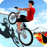 BMX Bicycle Impossible Tracks: Floor Is Lava icon