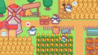 Game screenshot Cat Town Valley: Healing Farm mod apk
