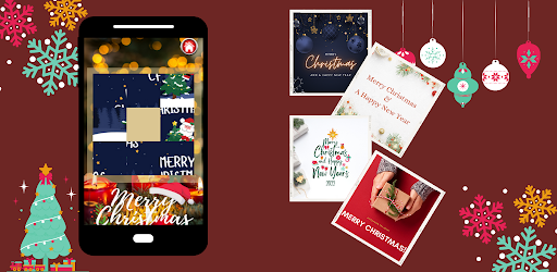 Christmas Cards Maker and Wishes