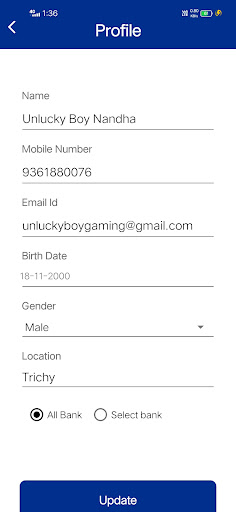 CAT Search Screen 3