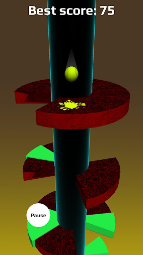 Helix jump: Bouncing Ball Screen 3