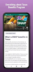 Texas benefits food stamps app