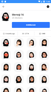 Memoji Emojis Stickers For WhatsApp WAStickerApps 1