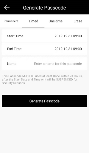 PADO Digital Locking Screen 3
