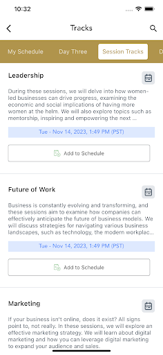 UPLIFT Women App Screen 3