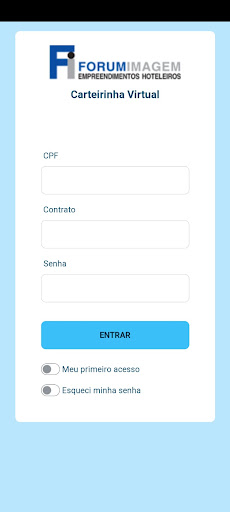 Android application FI - Carteirinha Virtual screenshort