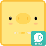 The Little Piggy(노랑) 카카오톡 테마 icon