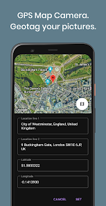 Captura de Pantalla 8 GPS Map Camera 2023 android