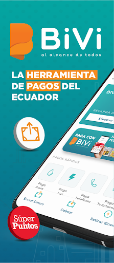 Android application BiVi Pagos screenshort