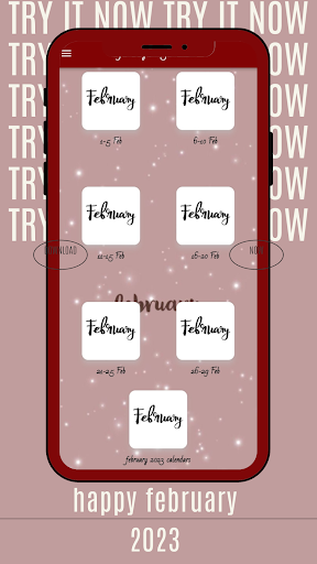 february 2023 calendar Screen 3