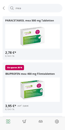 mea® - meineapotheke.de Screen 2