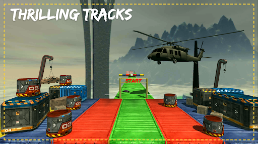 Impossible 4x4 Car Tracks 3D Screen 3