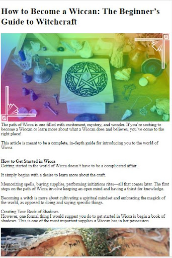 How to Become a Wiccan Screen 3