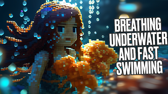 Mermaid Mod for Minecraft PE