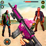 Zombie Games with Shooting icon