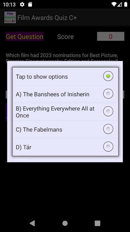 The Film Awards Quiz C+ - 28.0 - (Android)