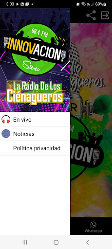 Innovación Stereo 88.4 FM Screen 2