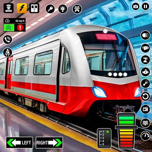 City Train Games Driver Sim 3D  Icon