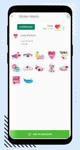 استيكرز حب و غرام WAStickerApps 4