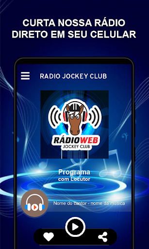 Android application Rádio Jockey Club screenshort
