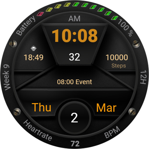 TSD48 Digital Watch Face logo