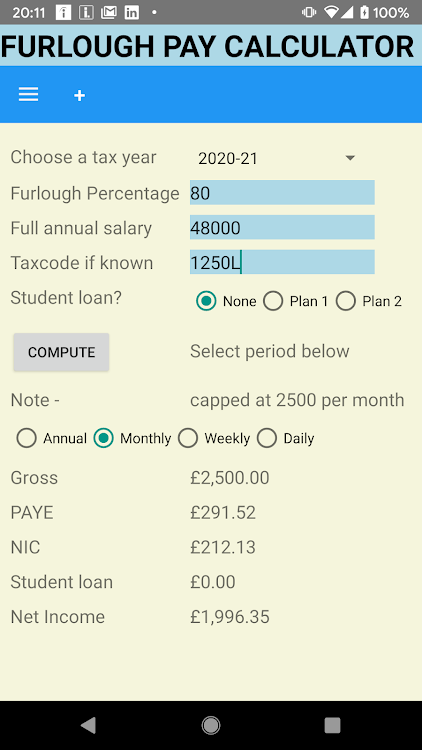 UK Take home pay calculator de Costrak Limited - (Android Aplicaciones) —  AppAgg