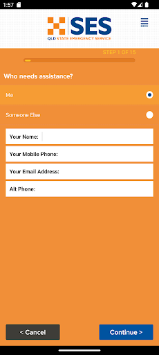 SES Assistance QLD Screen 2