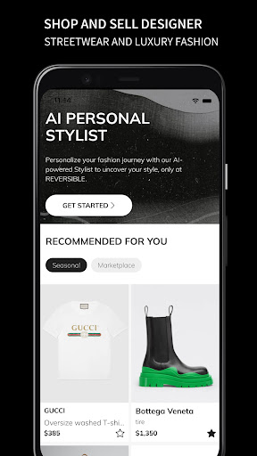 REVERSIBLE - Designer Fashion Screenshot 1 - AppWisp.com