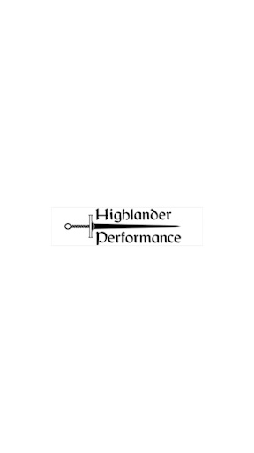 Android application Highlander Performance Tracker screenshort