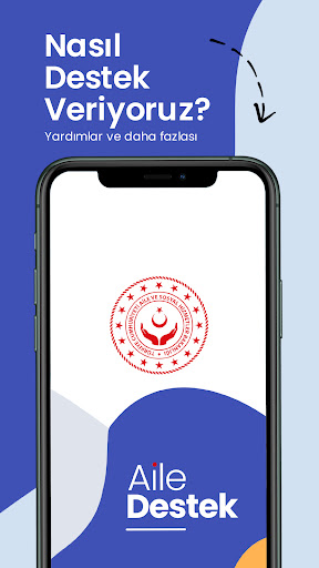 Android application Aile Destek screenshort