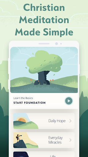 Android application Hope Mindfulness & Prayer screenshort