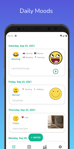 Android application Secretory: Mental-Health screenshort