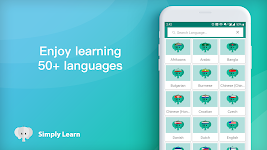 screenshot of Simply Learn Languages Phrases