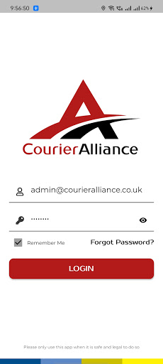Courier Alliance Screen 2