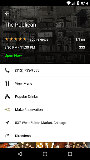 OpenGo - Find places open now Screen 3