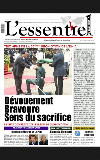 Lessentiel du Cameroun Screen 2