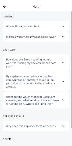 LocoNav Dash Buddy Screen 3