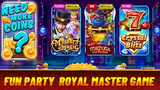 Divertido jogo Royal Party