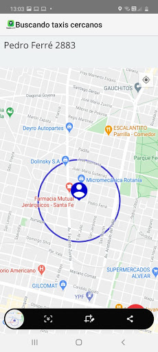 TaxiApp Aniversario Screen 3