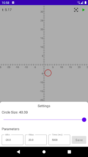 XY Parametric Equations Screen 2