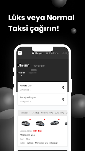 Android application Transportation screenshort