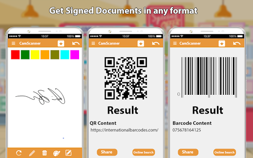 Clear Document pdf Scanner Smart QR  Text Reader
