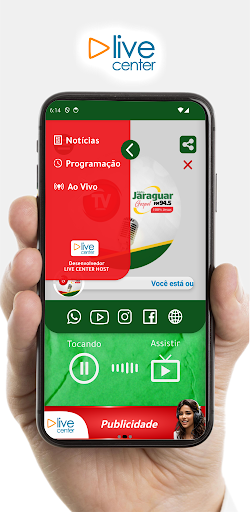 Jaraguar FM Gospel Screen 2