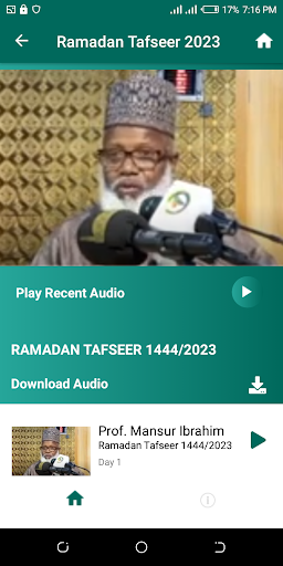 Prof. Mansur Ibrahim Screen 2