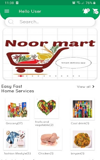 NOOR MART Screen 2