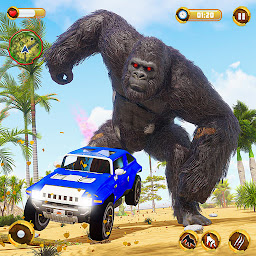 Icon image Gorilla Game Wild Animal Games