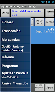 Vista previa de la aplicación