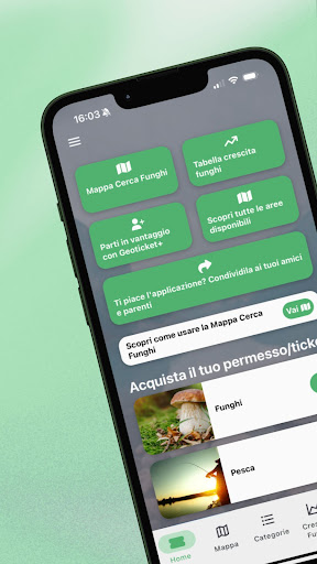 Android application Geoticket screenshort