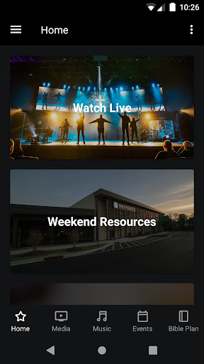 Android application Providence Church Raleigh screenshort